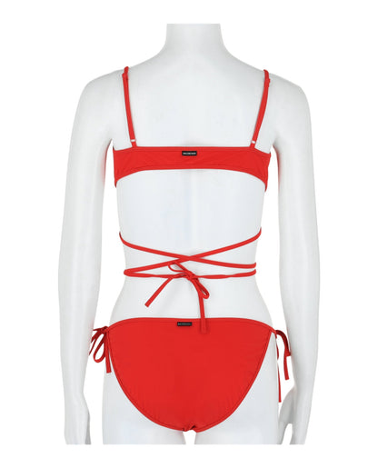 Balenciaga Wrap-Around Bikini Set