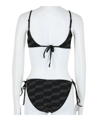 Balenciaga BB Monogram Bikini Set