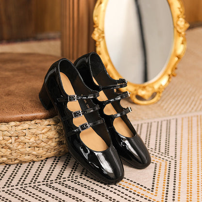 Women’s New Fashion Vintage Leather Sandals | Comfortable Retro Boho Summer Sandals | Handcrafted Style Soft Sole Leather Flats | Elegant "All-Match" Vintage Footwear for Women