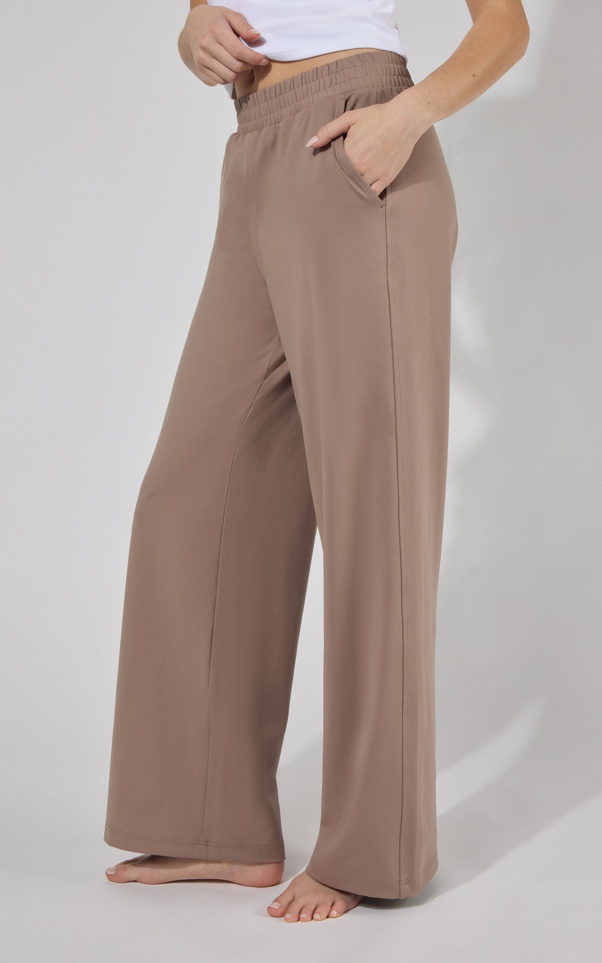 90 Degree by Reflex Lux Seoul Side Pocket Wide Leg Pant