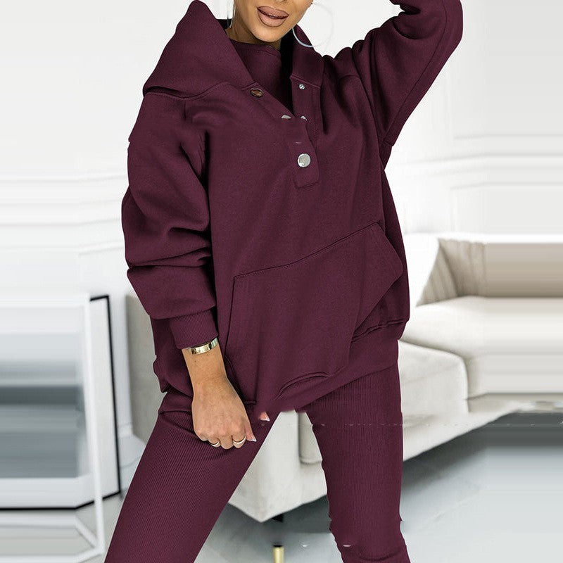 Women’s 3-Piece Hooded Sports Suit