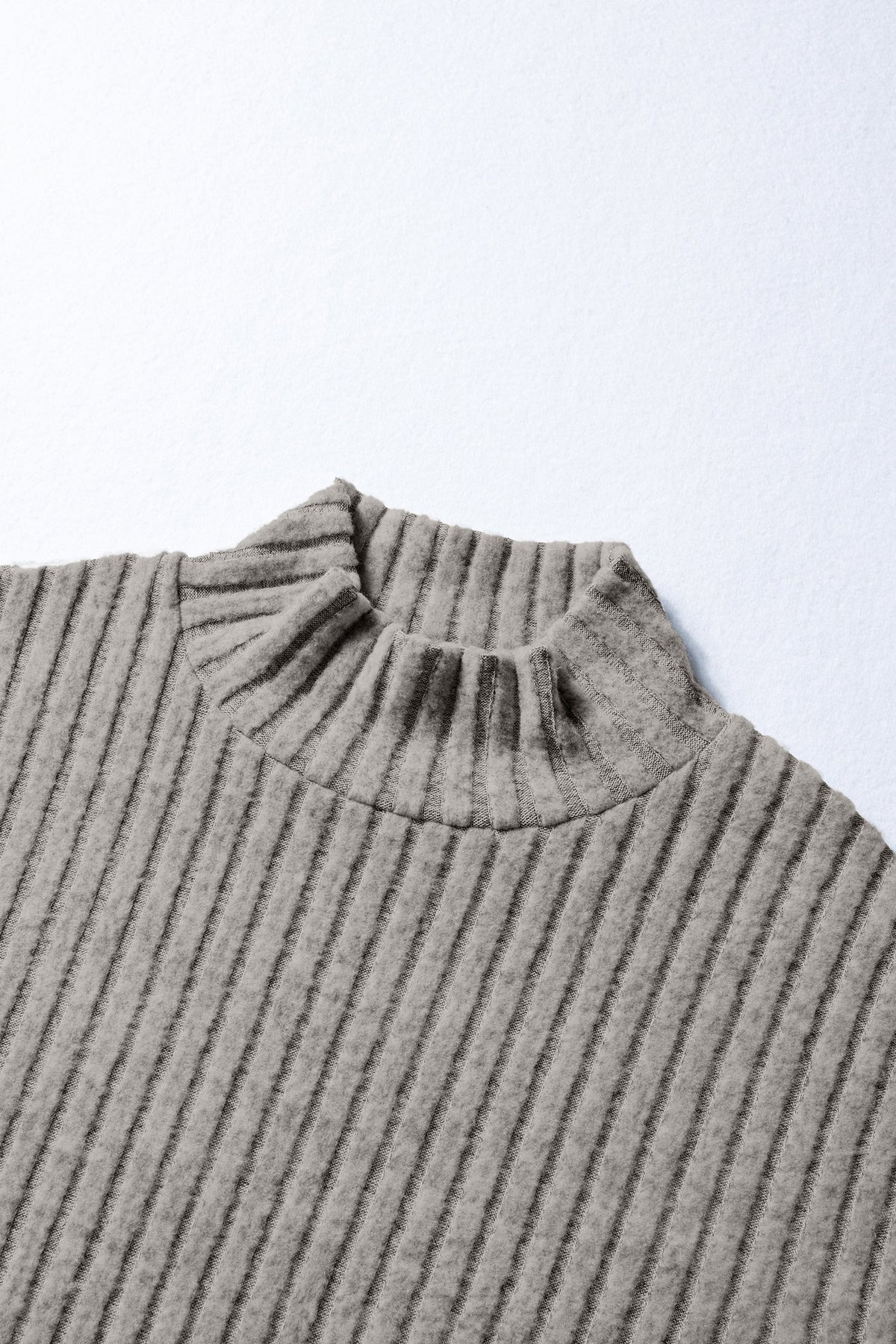 Threaded Pear Amira High Knitted Pullover Top