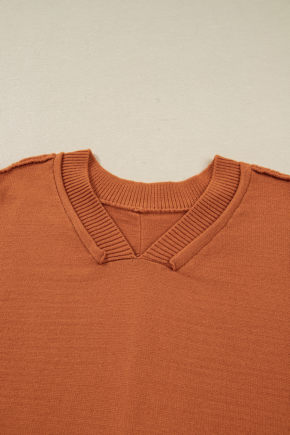 Threaded Pear Abigail Edge Bubble Sleeve Sweater