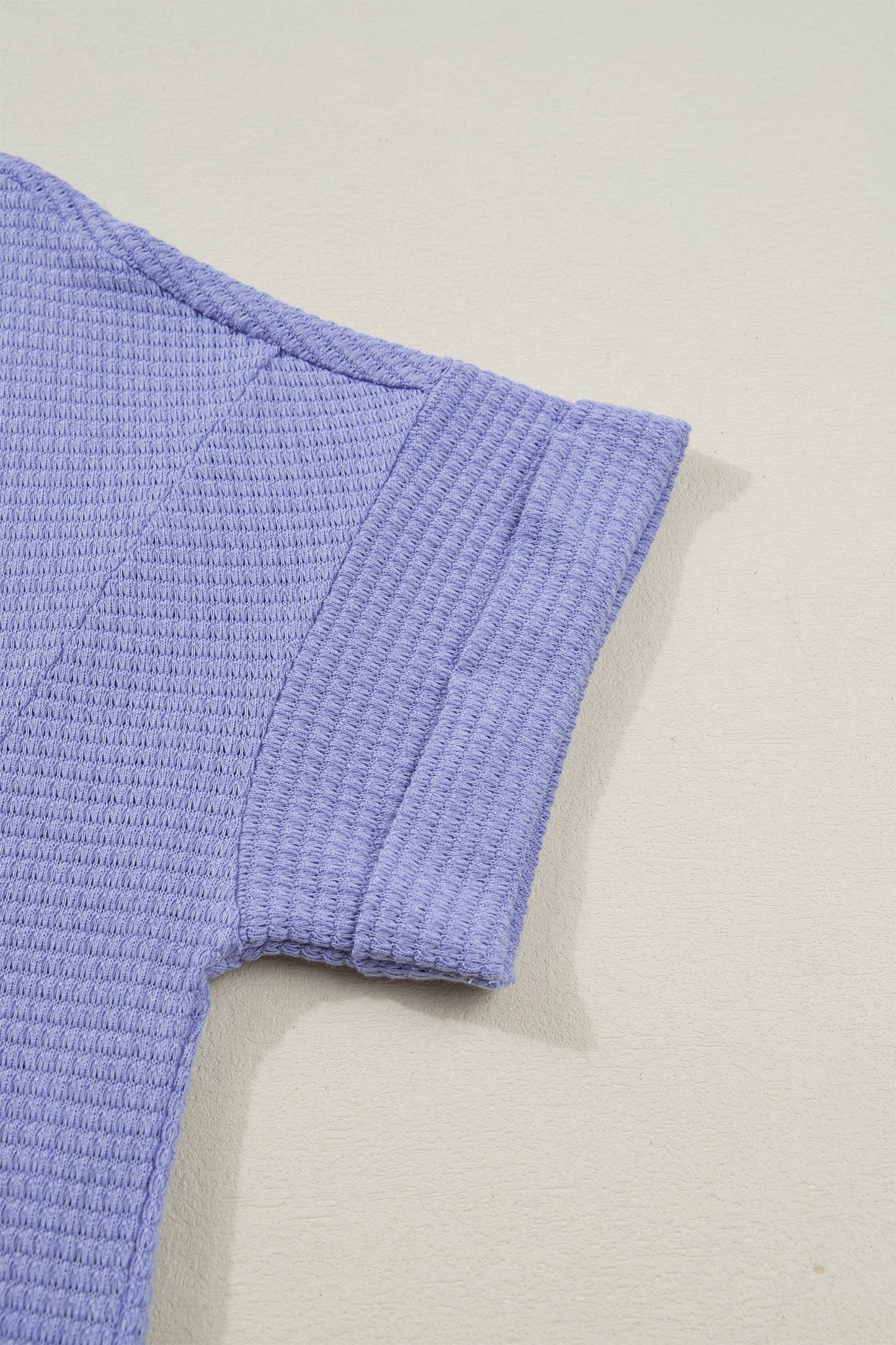 Threaded Pear Nala Short Sleeve Knit Top