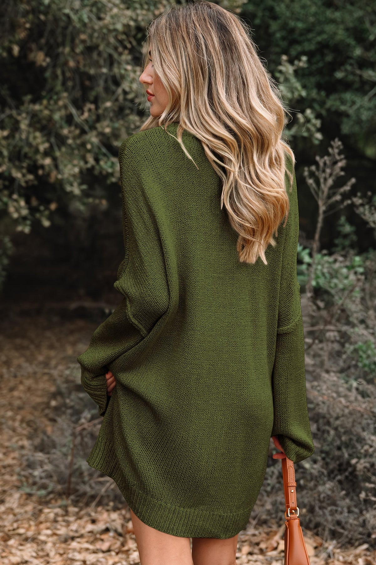Threaded Pear Amelia Drop Shoulder Slouchy Sweater