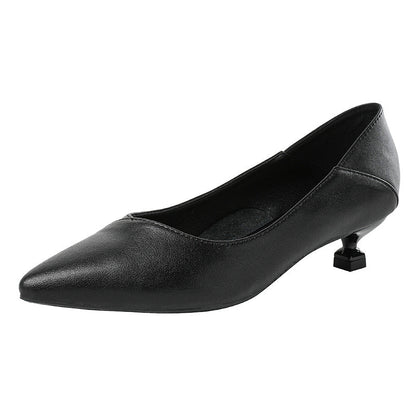 Women’s Professional Work Shoes for Office & Interviews | Elegant Low-Heel Formal Pumps | High-Sense Business Casual Loafers | Comfortable Non-Slip Professional Footwear