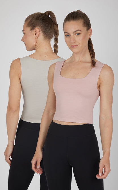 90 Degree by Reflex 2 PK Seamless Coraline Meet and Greet Tank