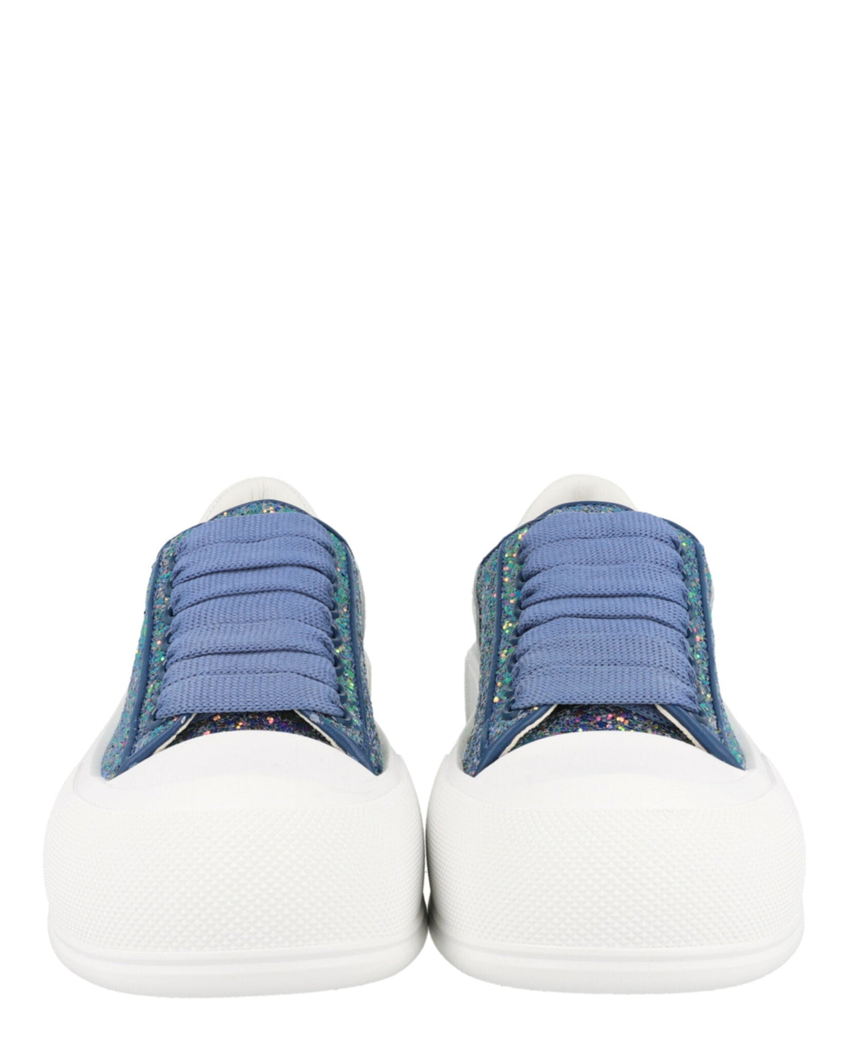 Alexander McQueen Glitter Low-Top Sneakers