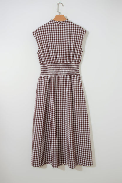 Threaded Pear Sarahi Flare Sleeveless Maxi Dress