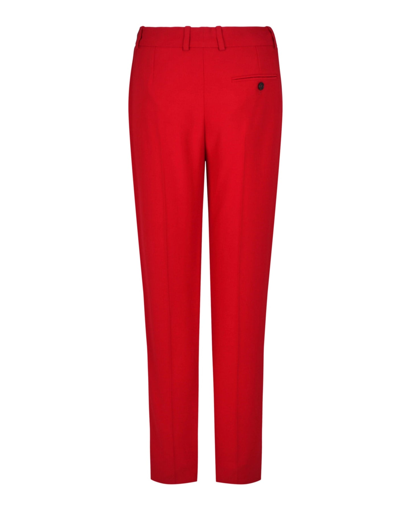 Alexander McQueen Leaf Crepe Cigarette Trousers