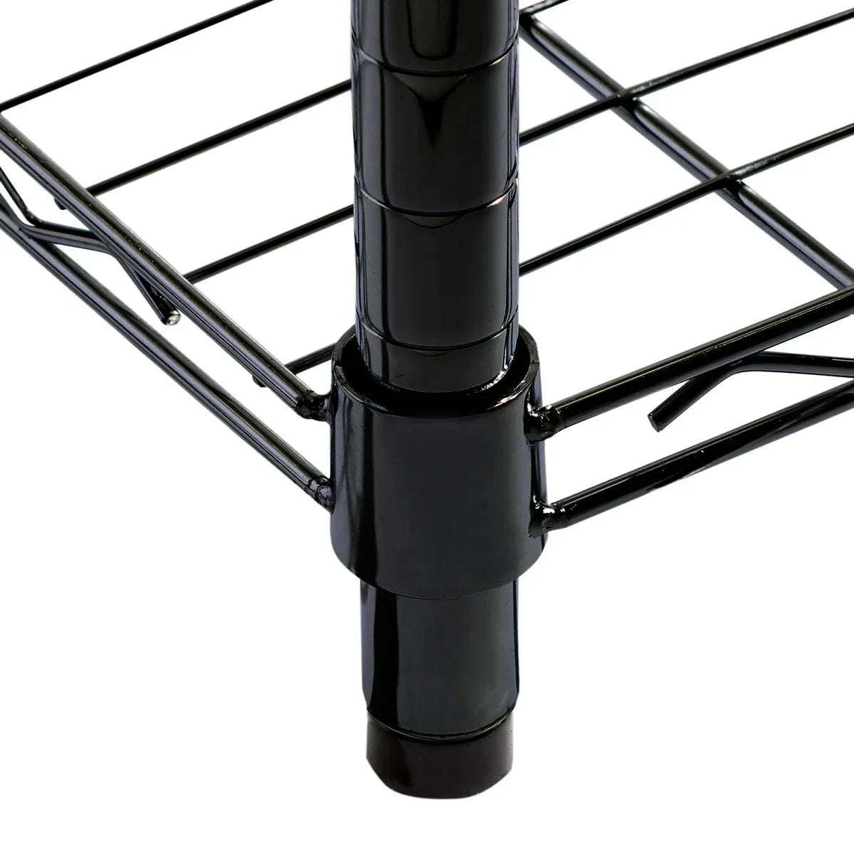 Assembled Foldable Metal Storage Shelving Unit - 3 Sizes & 2 Colors!