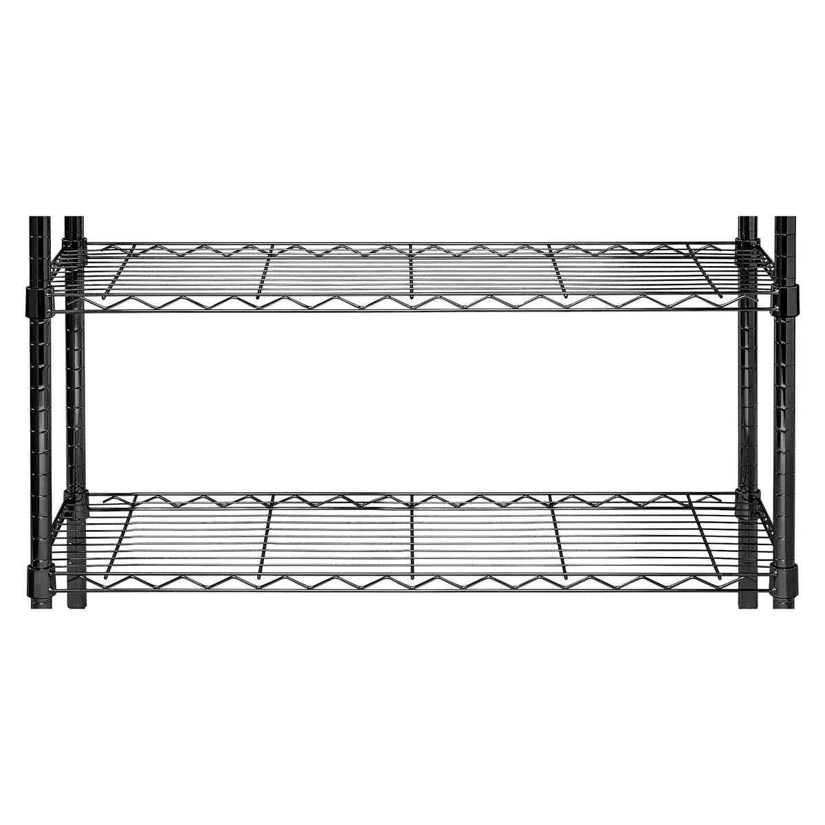 Assembled Foldable Metal Storage Shelving Unit - 3 Sizes & 2 Colors!