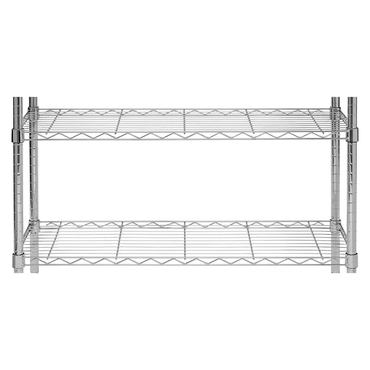 Assembled Foldable Metal Storage Shelving Unit - 3 Sizes & 2 Colors!