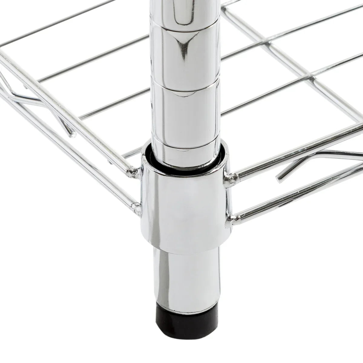 Assembled Foldable Metal Storage Shelving Unit - 3 Sizes & 2 Colors!