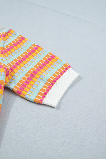 Bellamy Knit Short Sleeve Sweater