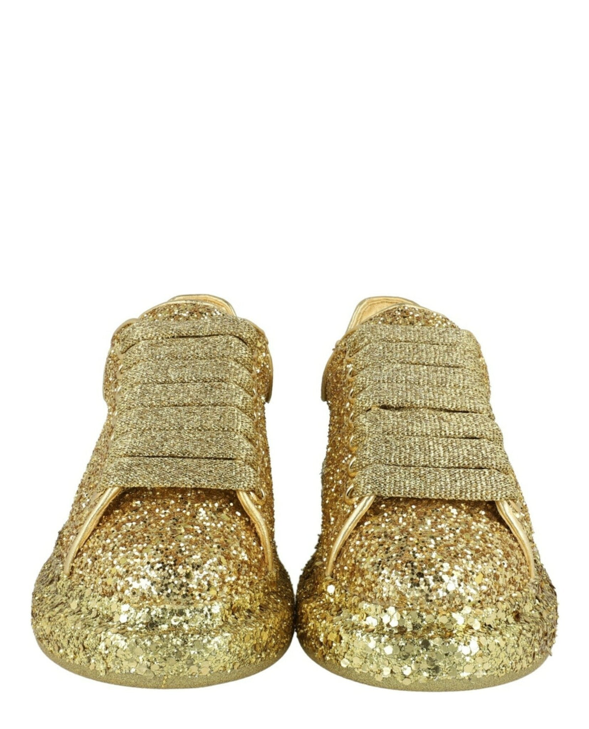 Alexander McQueen Oversized Glitter Sneakers