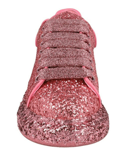 Alexander McQueen Oversized Glitter Sneakers