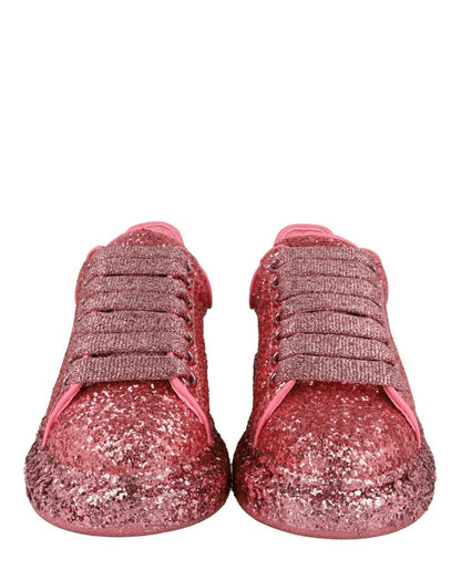 Alexander McQueen Oversized Glitter Sneakers