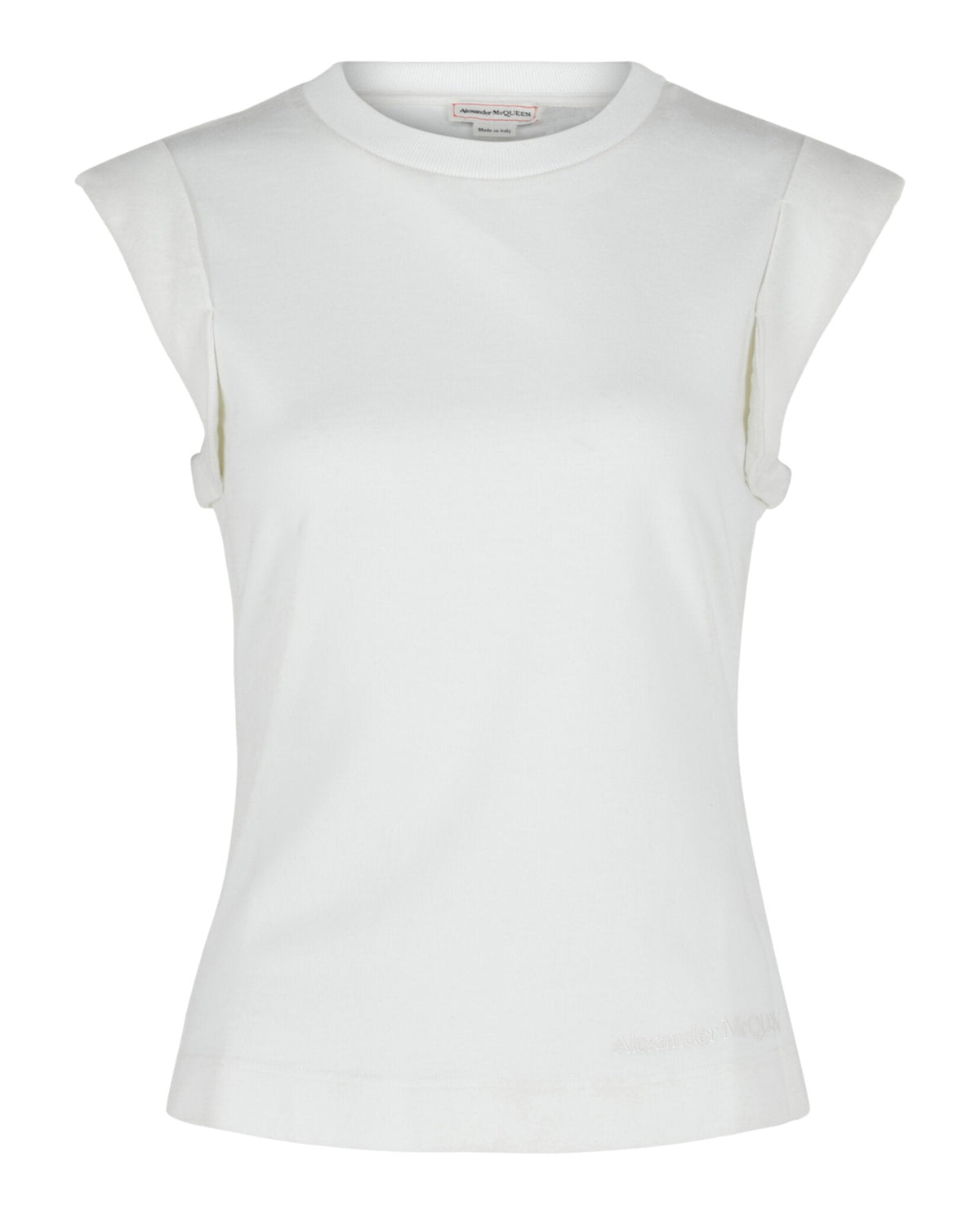 Alexander McQueen Crewneck Cotton T-Shirt