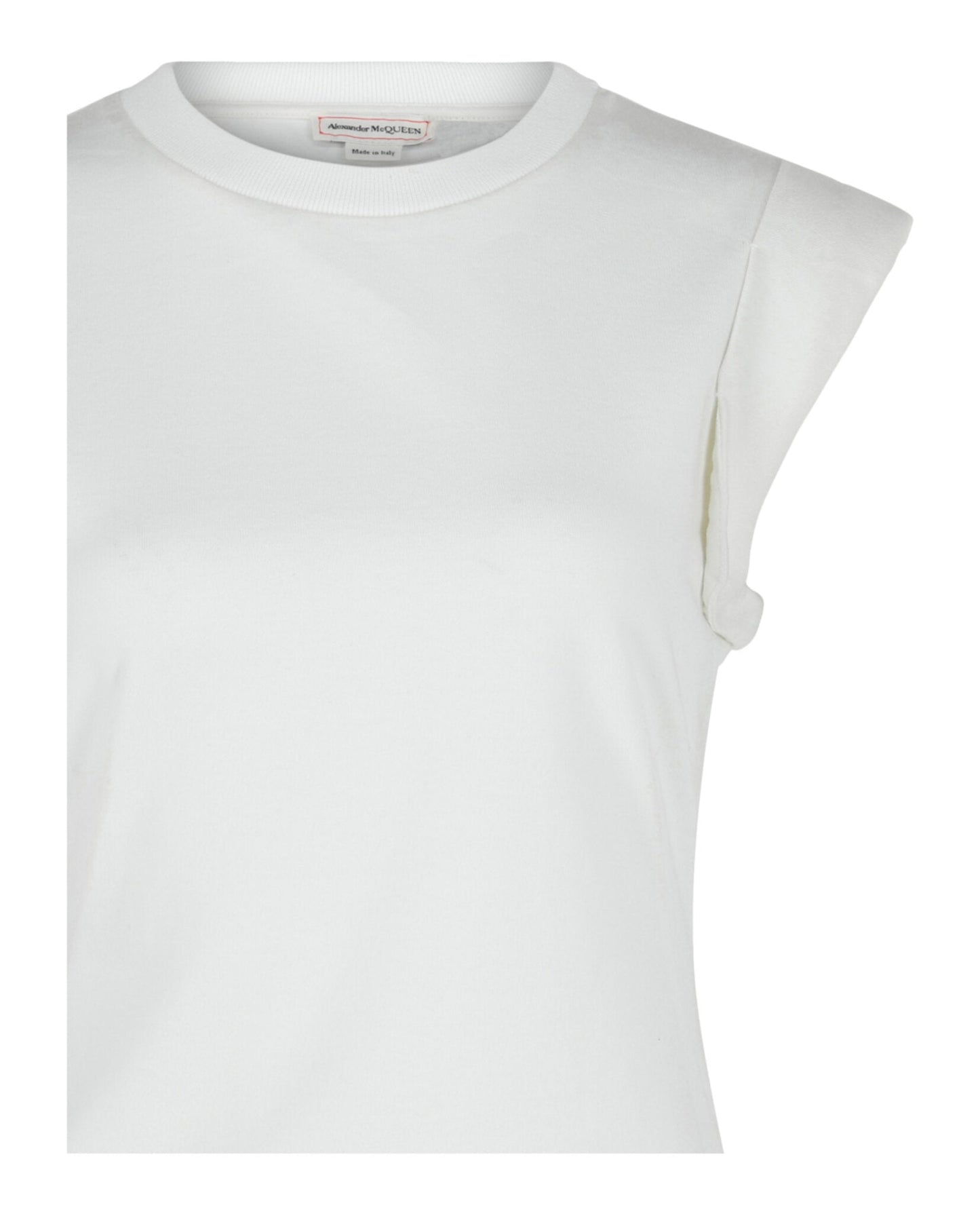 Alexander McQueen Crewneck Cotton T-Shirt