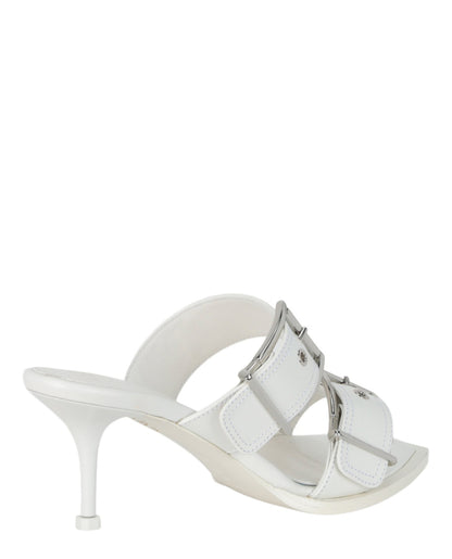 Alexander McQueen Double Buckle Punk Mules
