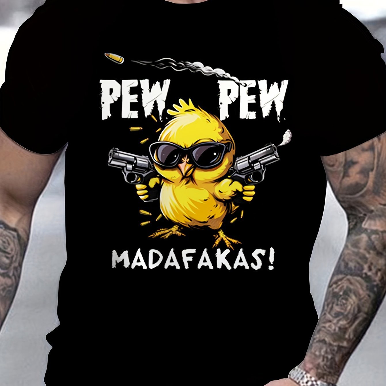 Cool Girl Cartoon T-Shirt for Men