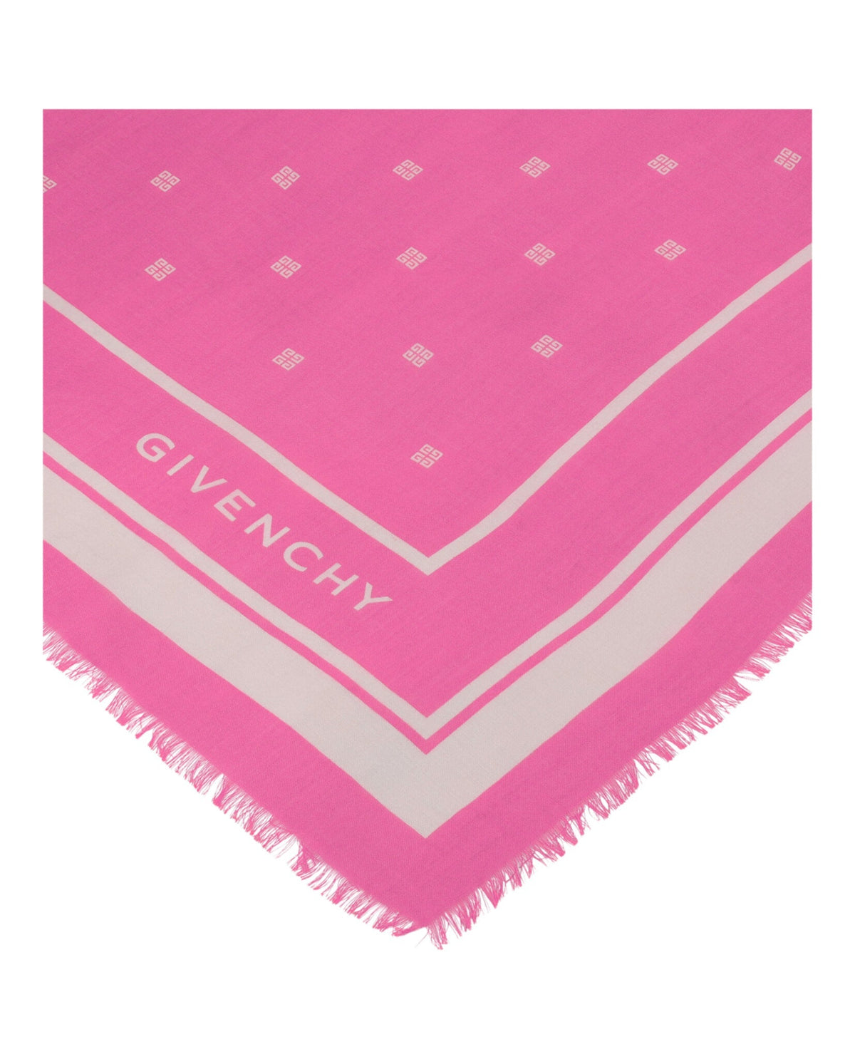 Givenchy 4G Shawl in Cashmere and Silk