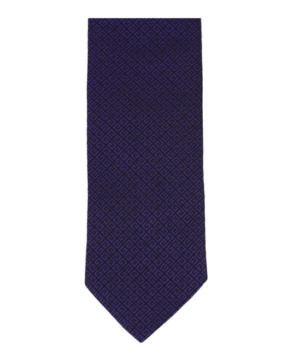 Givenchy 4G Pattern Silk Tie