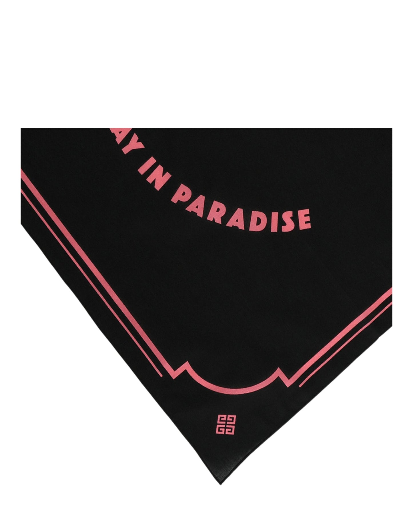 Givenchy Unicorn Embroidery Silk Scarf