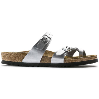 Birkenstock Women's Mayari Birko-Flor Silver Sandals