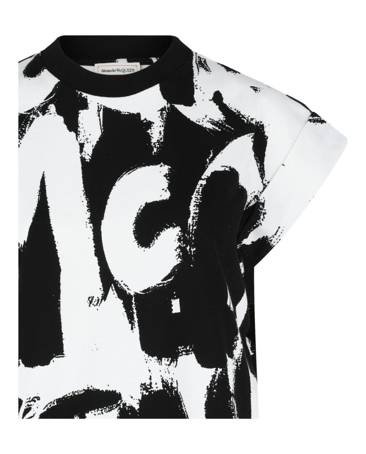 Alexander McQueen Graffiti Print T-Shirt