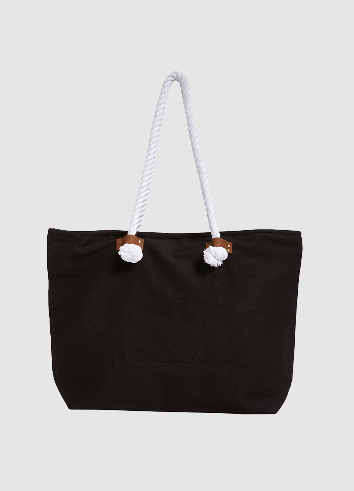 Ship Sail Tote Bag - Black