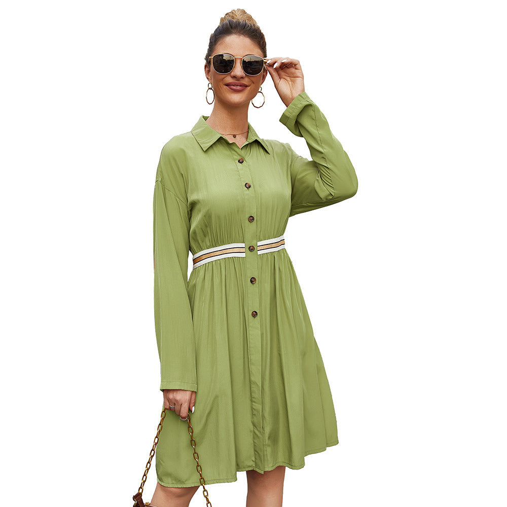 Women’s Summer Casual Dress | Elegant Lightweight Ladies Day Dress | Trendy Short-Sleeved Summer Clothes for Women | Breathable Minimalist Cotton-Blend Dress | 2026 High-Fashion Relaxed Fit Summer Wear