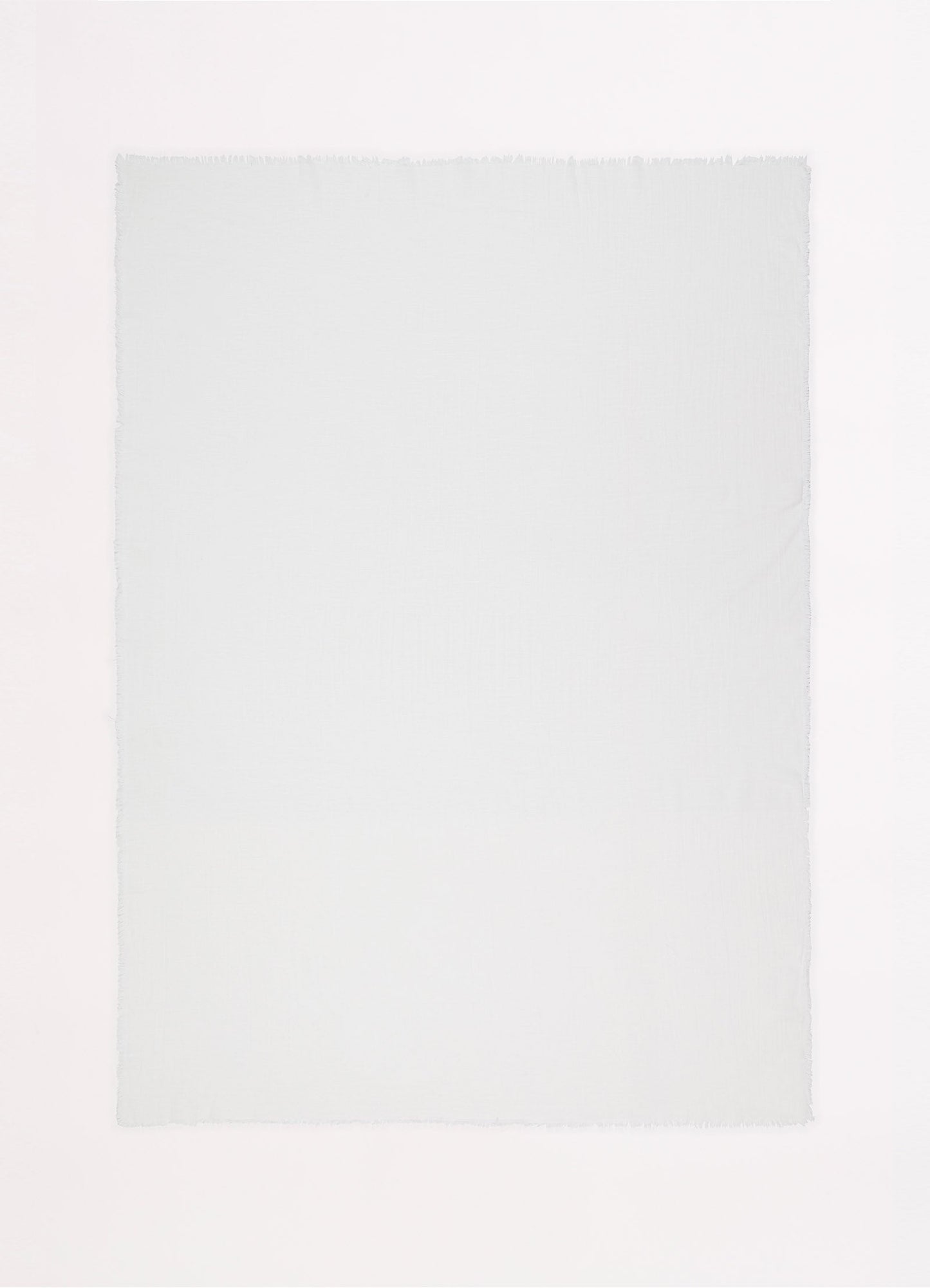 Textured Cotton Beach Wrap - White