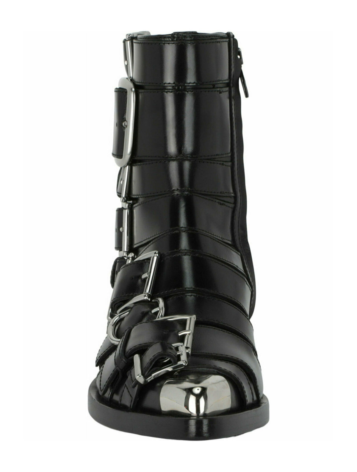 Alexander McQueen Strappy Punk Ankle Boots