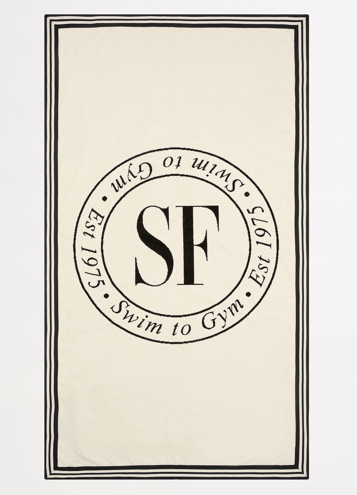 Heritage Beach Towel - Ecru