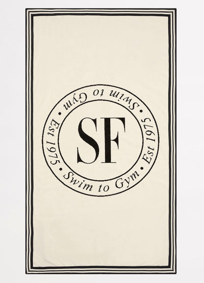Heritage Beach Towel - Ecru