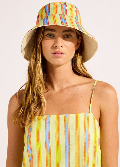 Positano Reversible Bucket Hat