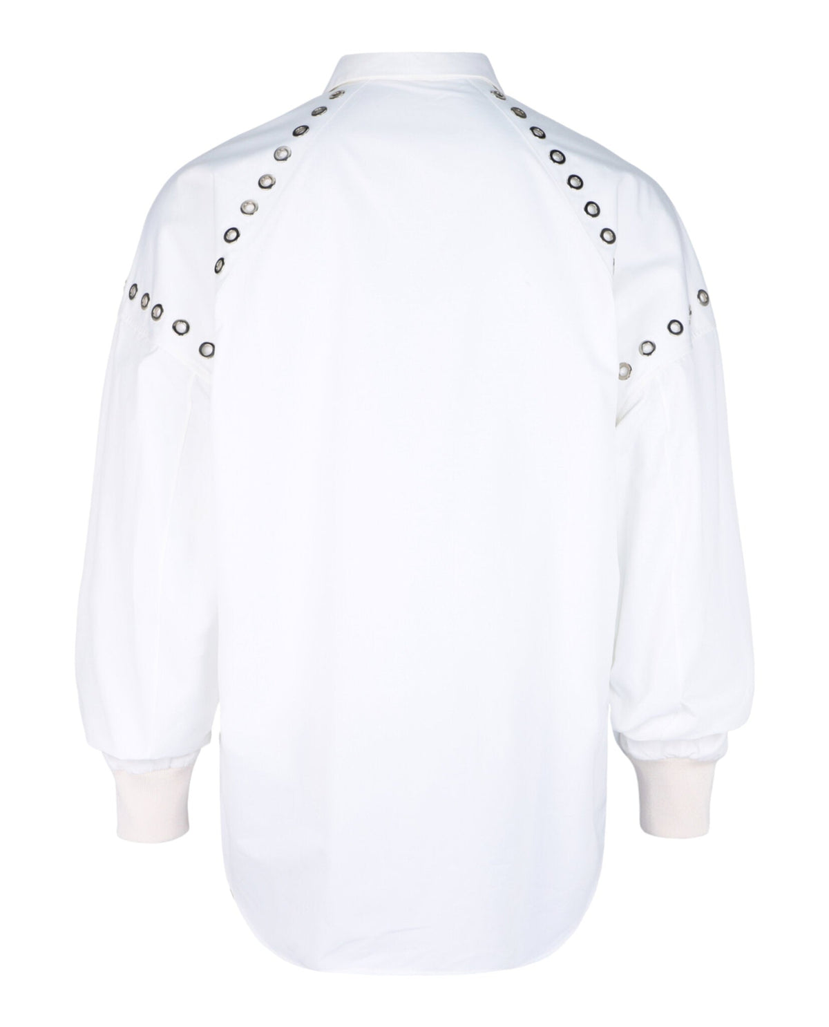 Alexander McQueen Grommet Detail Button-Up Shirt