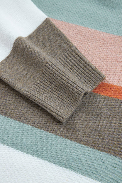 Threaded Pear Millie Knit Drop Shoulder Sweater