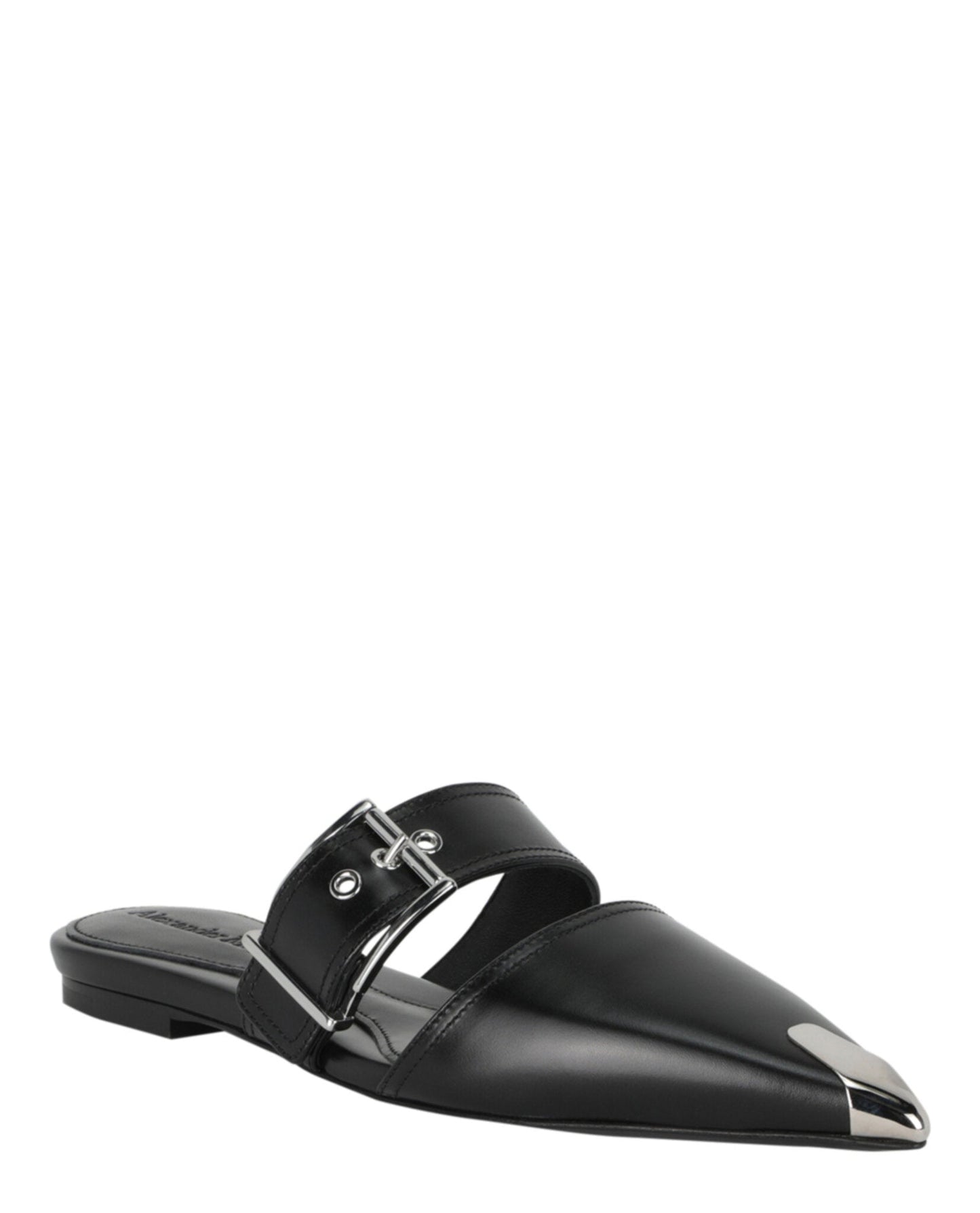 Alexander McQueen Punk Leather Flats