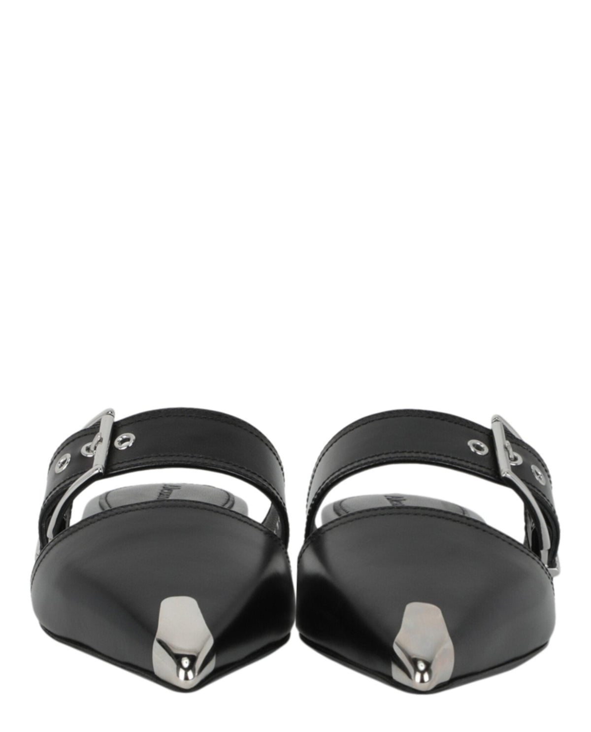 Alexander McQueen Punk Leather Flats