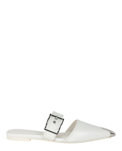 Alexander McQueen Punk Leather Flats