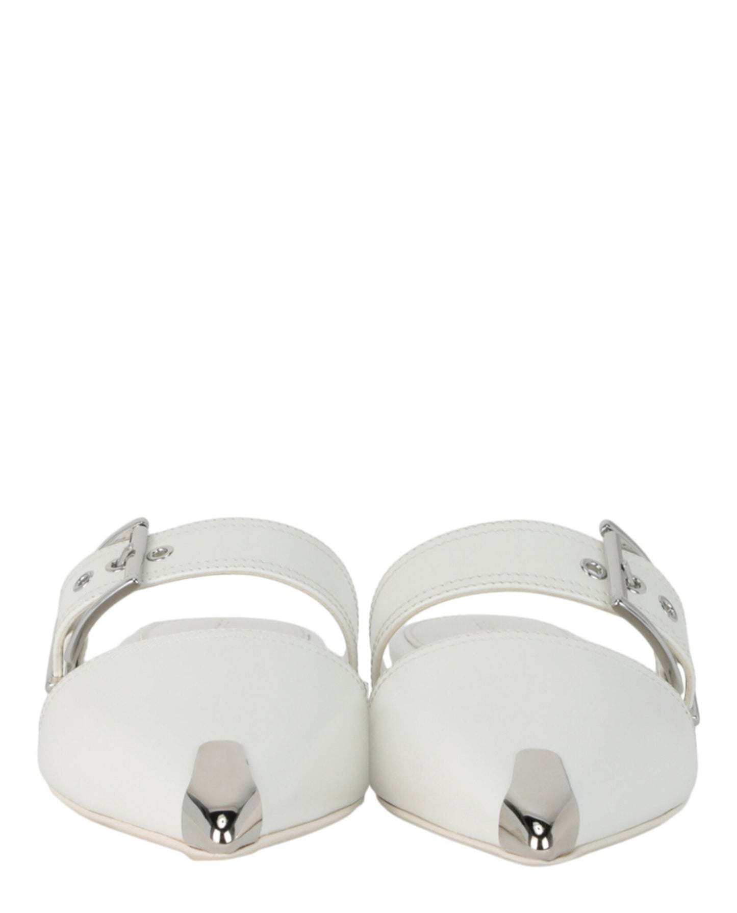 Alexander McQueen Punk Leather Flats