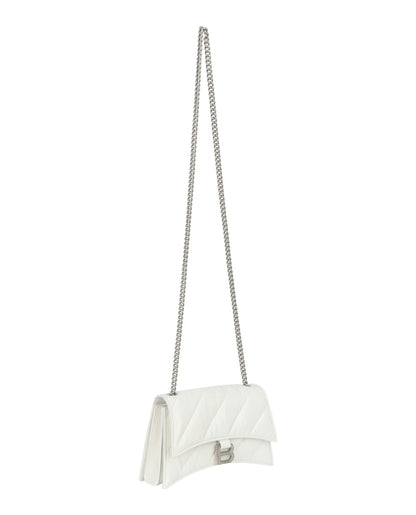 Balenciaga Crush Xs Quilted Chain Shoulder Bag