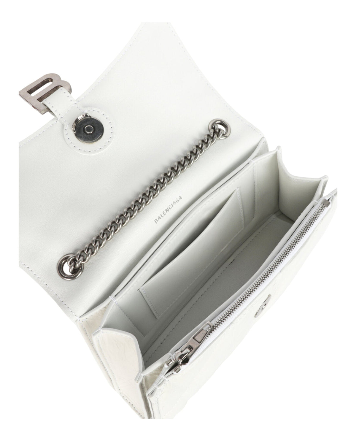 Balenciaga Crush Xs Quilted Chain Shoulder Bag