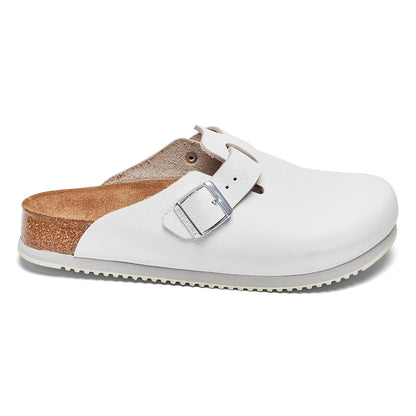 Birkenstock Boston Super Grip Leather Clogs