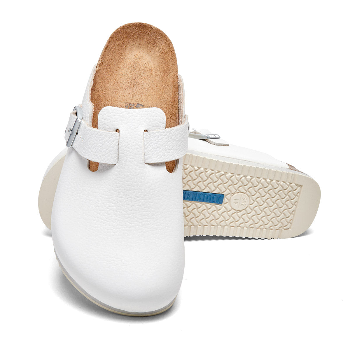 Birkenstock Boston Super Grip Leather Clogs