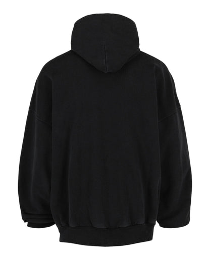 Balenciaga Logo Embroidered Oversized Hoodie
