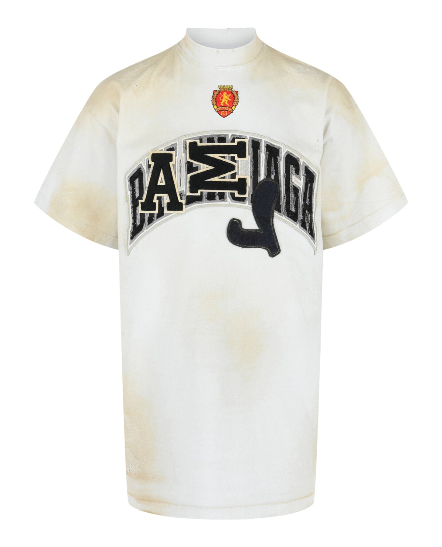 Balenciaga Oversized Embroidered Skater T-Shirt